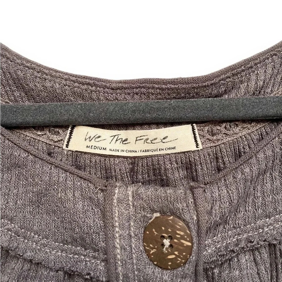 Free People Must Have Henley Knit Top - Picture 4 of 6